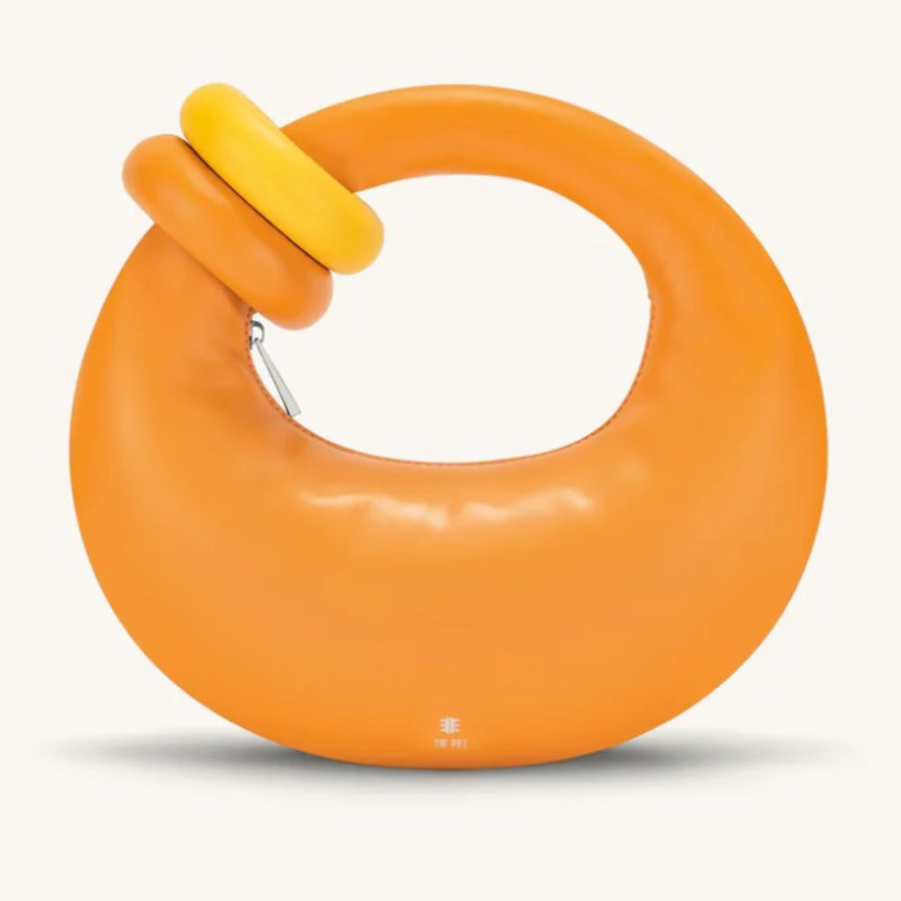 NWT ABACUS TOP HANDLE BAG- ORANGE